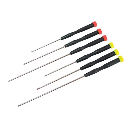 Set Surubelnite Precizie cu Maner si Tija Lunga - 6P.