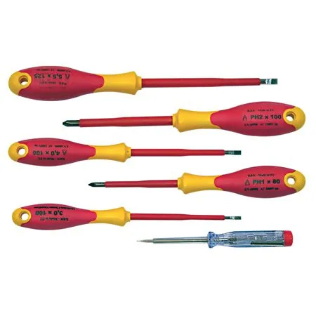 Set Surubelnite Izolate ABS Plate si Ph + Tester - 6P.