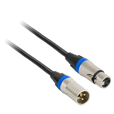 Cablu Profesional XLR Tata - XLR Mama 0.6M