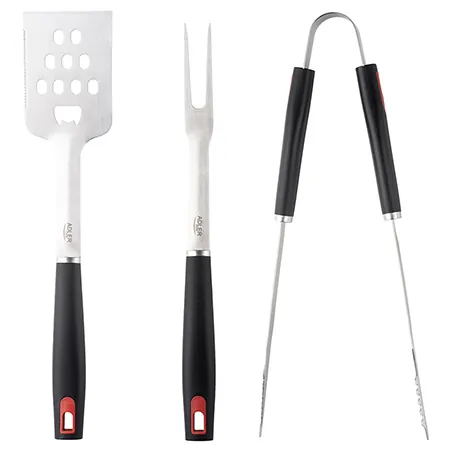 Set Accesorii Grill Inox cu Husa Ad 6727 Adler