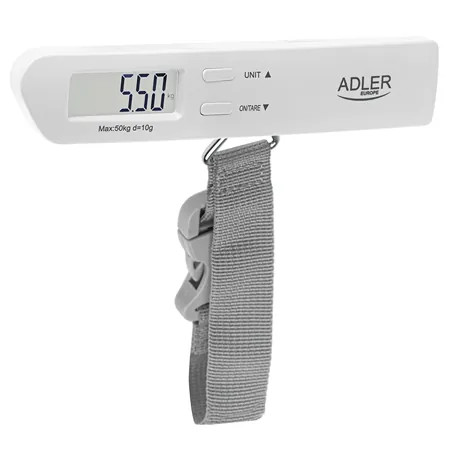 Cantar Bagaj Max 50KG AD 8191 Alb Adler