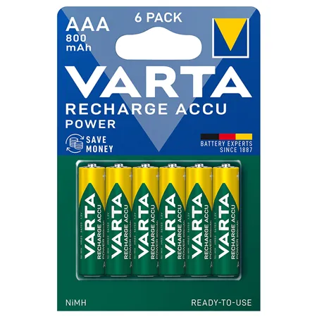 Acumulatori AAA 800MAH Blister 6 Buc Varta