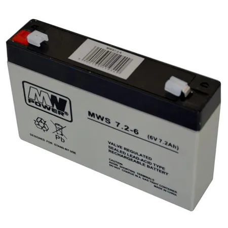 Acumulator Stationar Agm Vrla 6V 7.2AH Mws