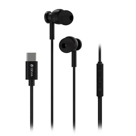 Casca Stereo 1.2M cu Mufa Tip C - Negru