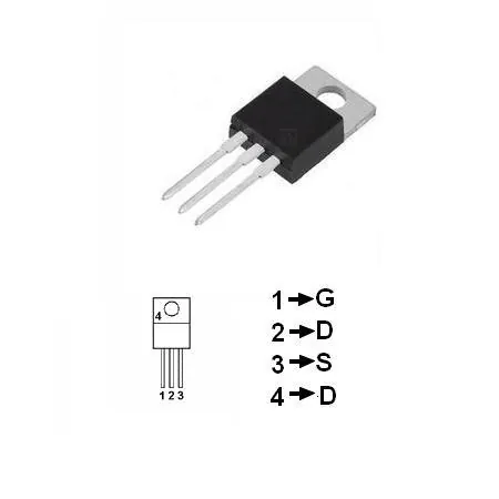Tranzistor Mosfet Canal N 8A 150W BUZ91