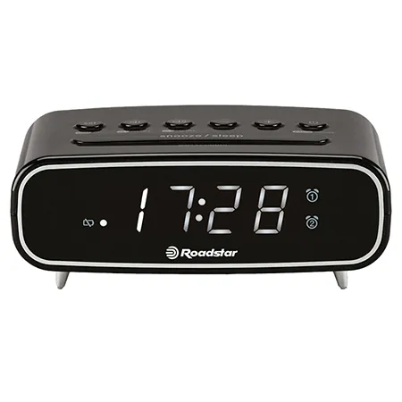 Ceas Desteptator cu Radio FM Pll - Negru