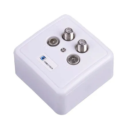 Priza Rtv-Sat Dubla Cabletech