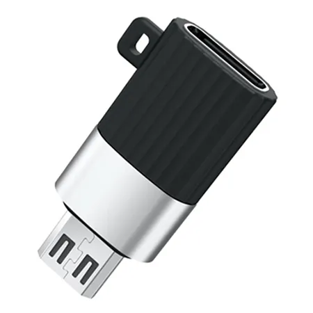 Adaptor Micro USB la Tip C - Negru