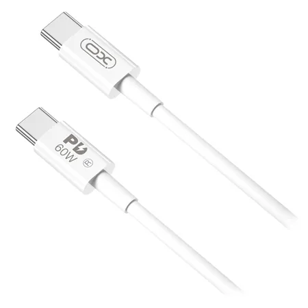 Cablu Tip C - Tip C 60W 2M - Alb