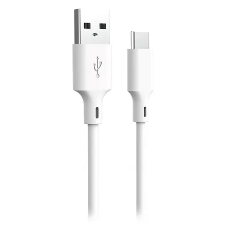 Cablu USB -Tip C 1.5M 3A - Alb