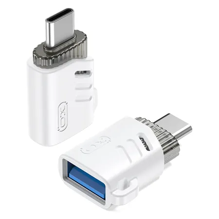 Adaptor Otg Tip C la USB - Alb