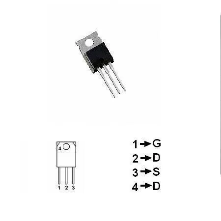 Tranzistor Mosfet Canal N 600V 6.2A 125W