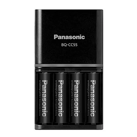 Charger 4 Accu AA 2500MAH Panasonic Eneloop Pro