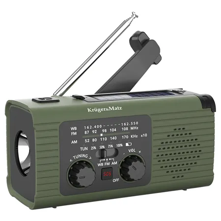 Radio Multifunctional Solar 5000MAH Kruger MA