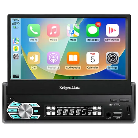 Player Auto 1DIN 4X16W Kruger Matz