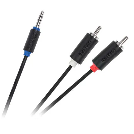 Cablu Jack 3.5 Tata - 2RCA Tata Cabletech Standard 5M