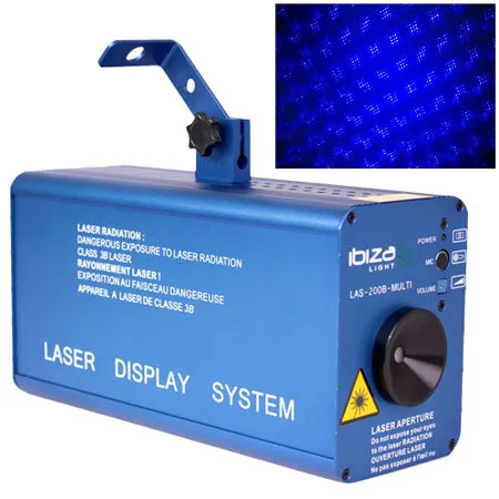 Laser Firefly 200MW Albastru cu DMX