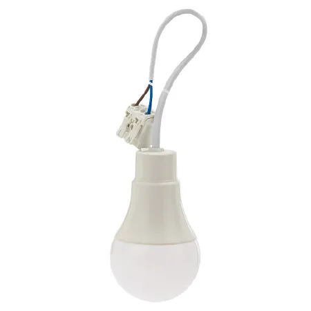 Lampa LED Contructii  9W 4000K cu Mufa Conectare la Retea