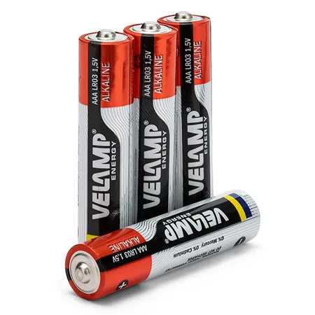 Set 4 Baterii Alcaline LR03 AAA 1.5V Velamp