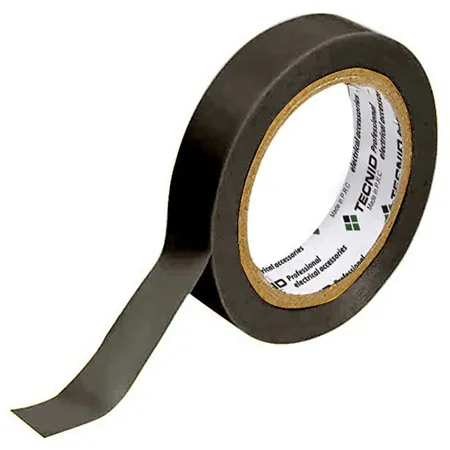 Banda Izolatoare PVC  0.13MM X 15MM X 10M - Negru