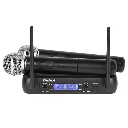 Set Doua Microfoane VHF Rebel
