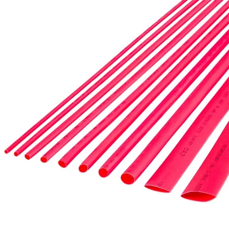 Tub Termocontractabil 3MM/1M Rosu Set 10 Buc