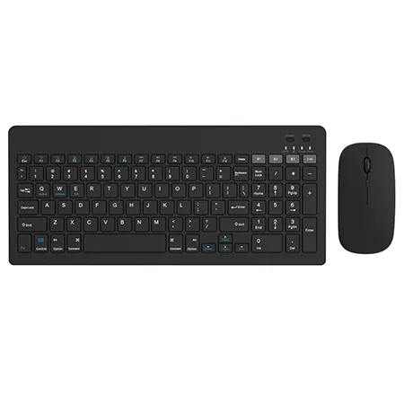 Kit Tastatura si Mouse Wireless Negru Omega
