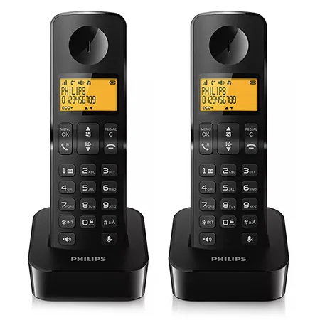 Telefon Dect D2602 Negru Philips