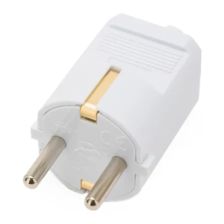 Stecker Tata 16A 3500W 250V - Alb