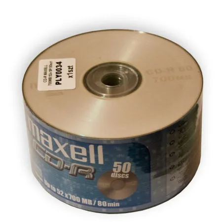 CD-R Maxell 700MB 52X Spindle 50