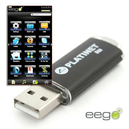 Flash Drive USB 2.0 X-Depo 16GB Platinet