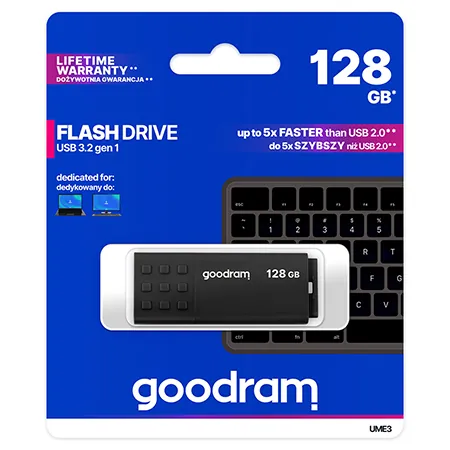 Flash Drive 128GB USB 3.2 UME3 Goodram