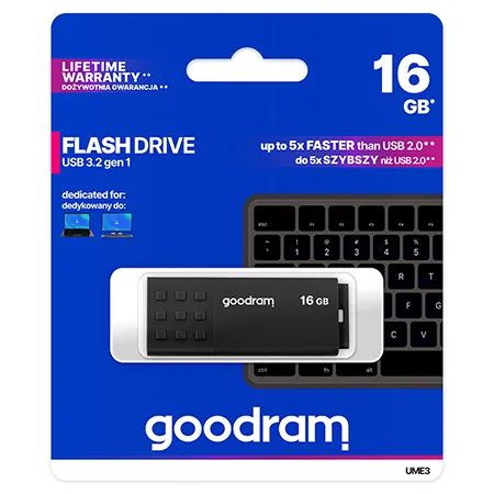 Flash Drive 16GB USB 3.2 UME3 Goodram