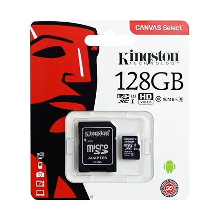 Micro Sd Card 128GB Class 10 Kingston