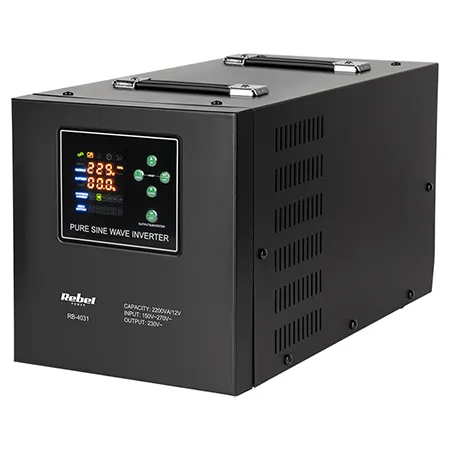 Ups Centrale Sinus Pur 2200VA 1600W 12V LIFEPO4 Rebel