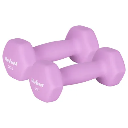 Gantera Fonta Invelis Neopren Hex 2 X 2KG Rebel Active