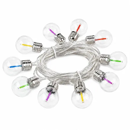 Sir Iluminat Festiv RGB cu Incarcare Solara 4M IP44