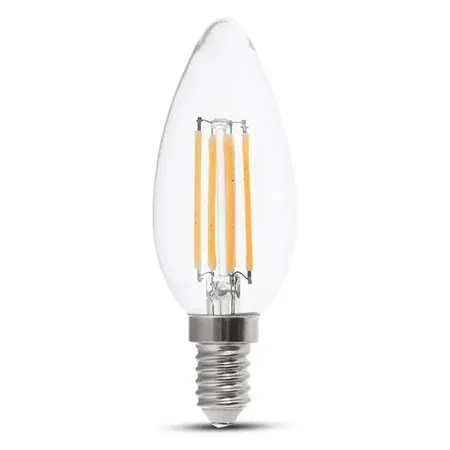 Bec E14 cu Filament LED 4W 3000K
