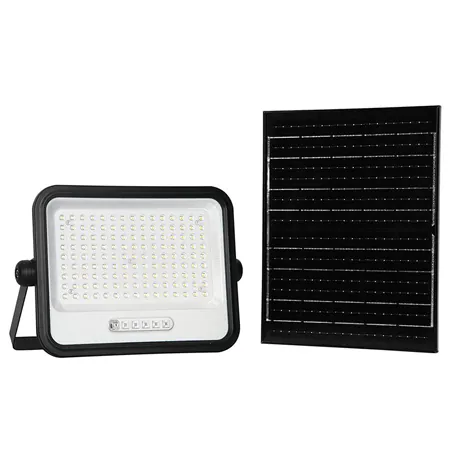 Reflector cu Incarcare Solara 300W 7IN1 - Negru