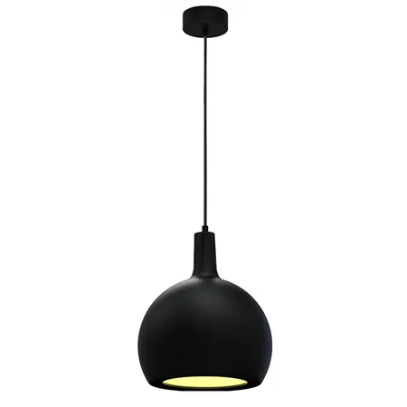 Corp Iluminat cu Soclu E27 280X218MM - Negru