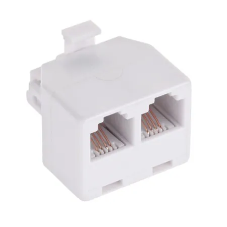Adaptor Telefonic 6P4C Tata - 2X Mama