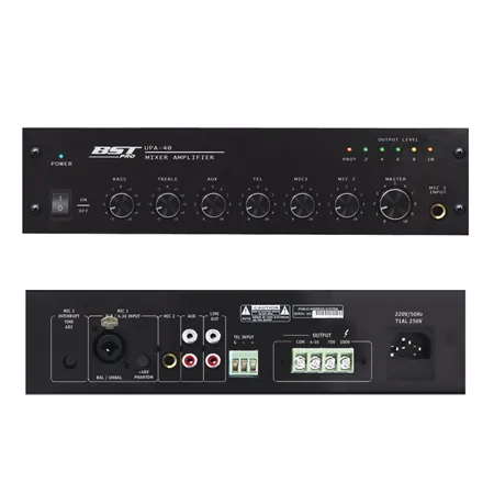 Mixer cu Amplificare 100V 40W
