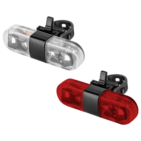Set Iluminat Bicicleta Fata Spate USB