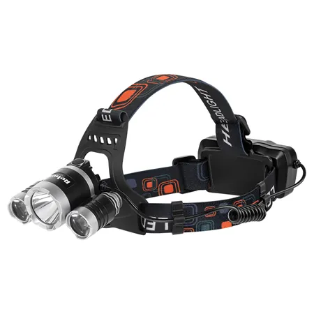 Lanterna Frontala LED 2X 3W 2X Accu 350 Lm Rebel