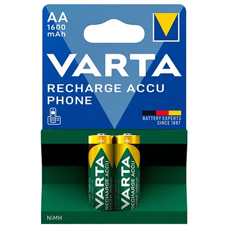 Acumulator AA 1600MAH Blister 2 Buc Varta