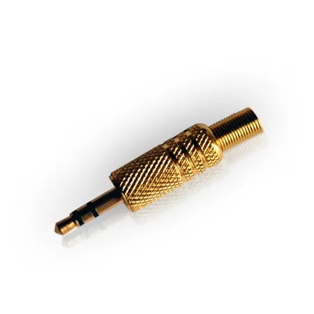 Mufa 3.5 Stereo Tata Metal Gold