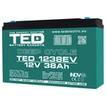 Acumulator Vehicule Electrice Deep Cycle 12V 38AH Ted