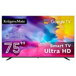 Google Smart TV Qled 75INCH 191CM H265 HEVC Kruger Matz