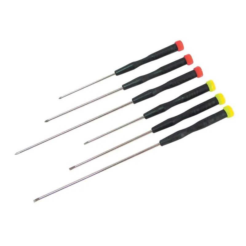 Set Surubelnite Precizie cu Maner si Tija Lunga - 6P.