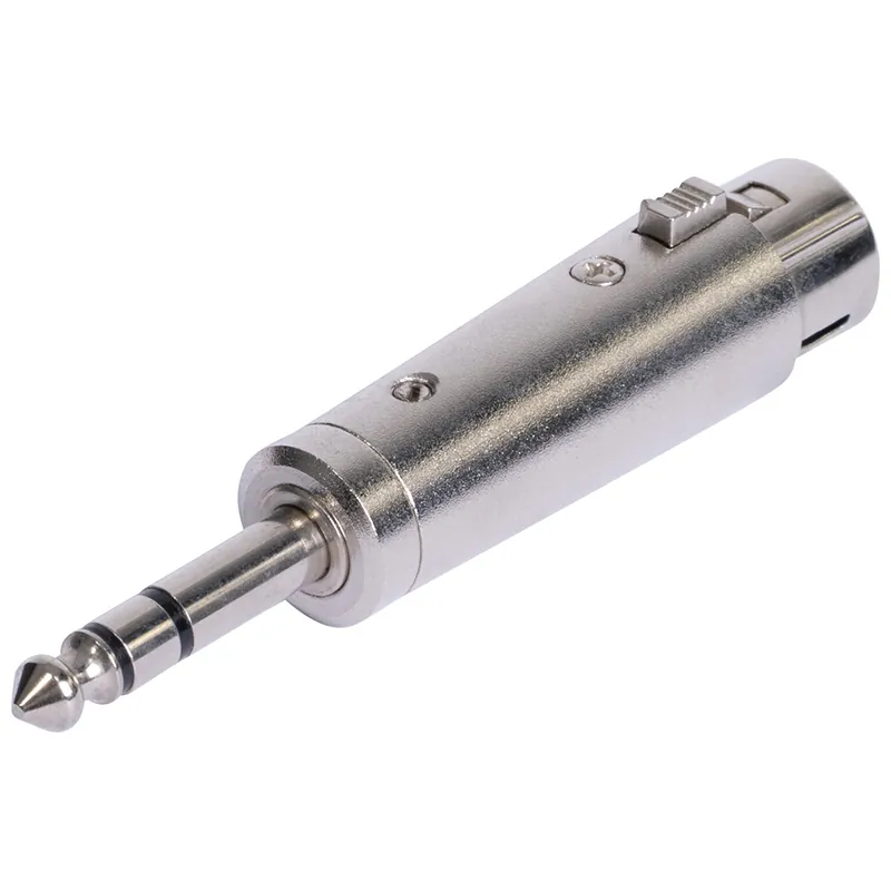 Adaptor XLR Mama - Jack 6.35 Tata Stereo Metal